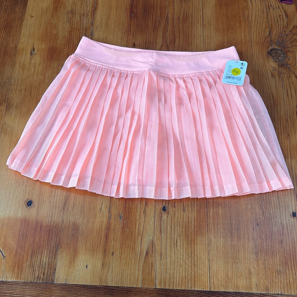 FP Movement Free People FP Women's Rally Ruffle Mini Skirt M/L peach pink new - Picture 5 of 8